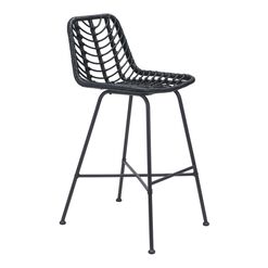 Foley All Weather Wicker Outdoor Barstool Set of 2