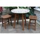 Kimo Spanish Marble Counter Height Outdoor Dining Table image number 1
