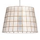 Gold Capiz Tapered Table Lamp Shade image number 0