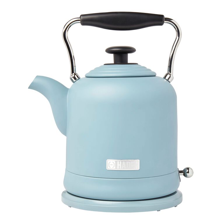 Haden Poole Blue Highclere Cordless Electric Kettle image number 1
