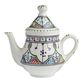Amira Hand Painted Ceramic Teapot