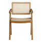Lana Rattan Cane and Wood A Frame Dining Chair Set of 2 image number 2