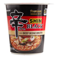 Nongshim Black Noodle Soup Cup Set of 2