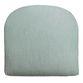 Sunbrella Spa Green Canvas Gusseted Outdoor Chair Cushion image number 0