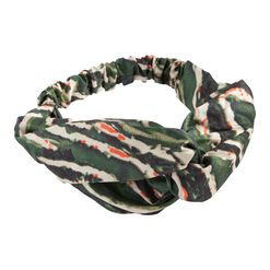 Green and Orange Abstract Knotted Headband