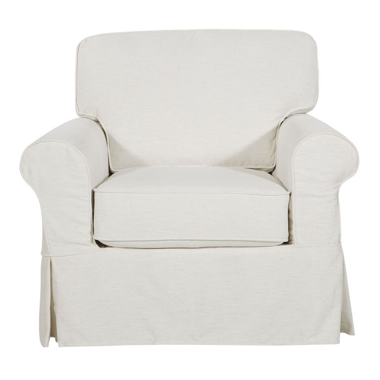 Richmond Linen Slipcover Chair image number 2