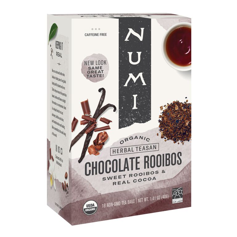 Numi Organic Chocolate Rooibos Tea 16 Count image number 1