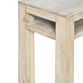 Furley Mango Wood Console Table with Shelf image number 3
