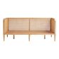 Kira Rattan Cane and Wood Daybed Frame image number 3