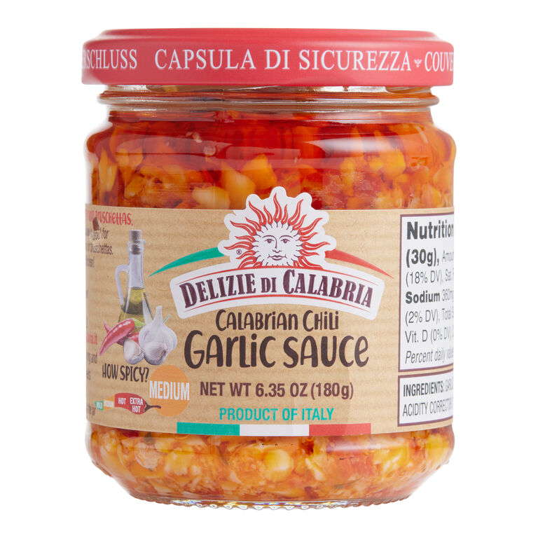 Delizie di Calabria Calabrian Chili Garlic Sauce image number 1