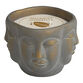 Sculpted Cement Buddha Spearmint Scented Citronella Candle image number 2