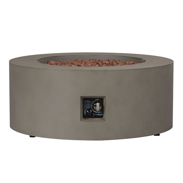 Varadero Round Steel Gas Fire Pit Table image number 4