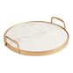Marble And Gold Serving Tray image number 0