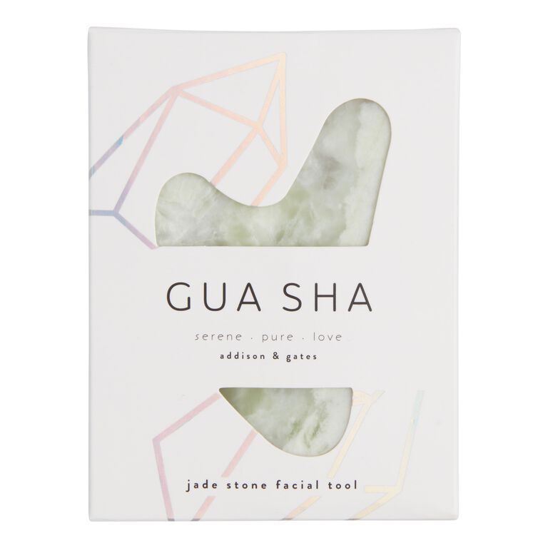 A&G Stone Gua Sha Facial Massage Tool image number 1