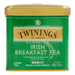 Twinings Irish Breakfast Loose Leaf Tea Tin