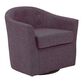 Albany Tufted Upholstered Swivel Chair image number 0