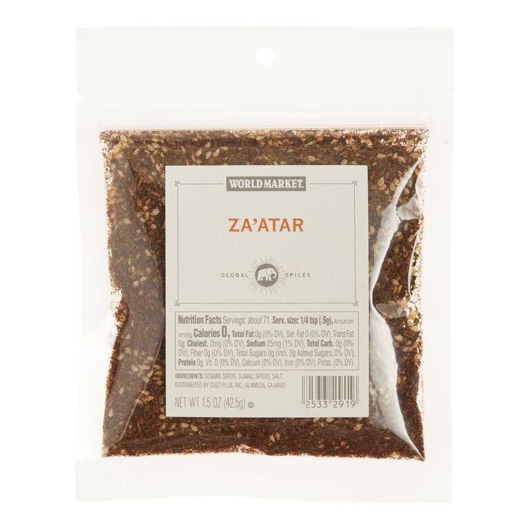 World Market® Za'atar Seasoning Spice Bag image number 1