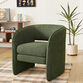 Mariano Curved Cutout Back Upholstered Chair image number 1