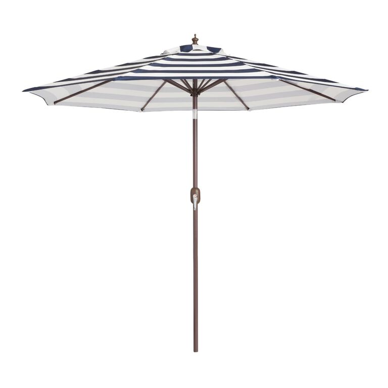 Striped 9 Ft Replacement Umbrella Canopy image number 2