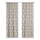 Arches Cotton Sleeve Top Curtains Set Of 2 image number 1