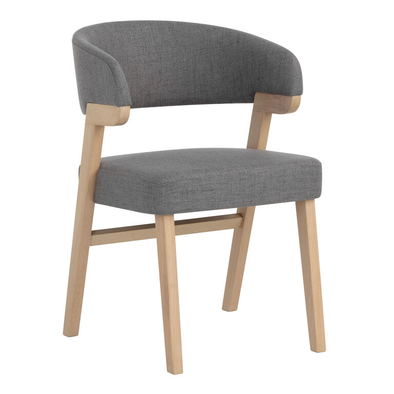 Reid Wood Upholstered Dining Chair 2 Piece Set image number 1