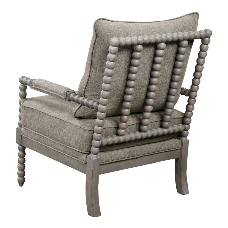 Stamford Brushed Gray Wood Bobbin Chair image number 4