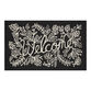 Rifle Paper Co. Black and White Welcome Wool Area Rug image number 0