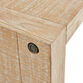 Vince Natural Distressed Wood Console Table image number 6