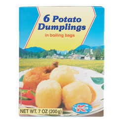 Dr Willi Knoll Bavarian Potato Dumplings in Boiling Bags 6 Count