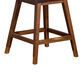 Albion Taupe Upholstered Swivel Counter Stool image number 4