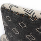 Evins Black And Cream Chevron Diamond Upholstered Chair image number 5