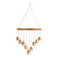 Gold Metal Bell and Wood Wind Chime image number 0