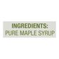 Mini Butternut Mountain Farm Maple Leaf Syrup image number 1