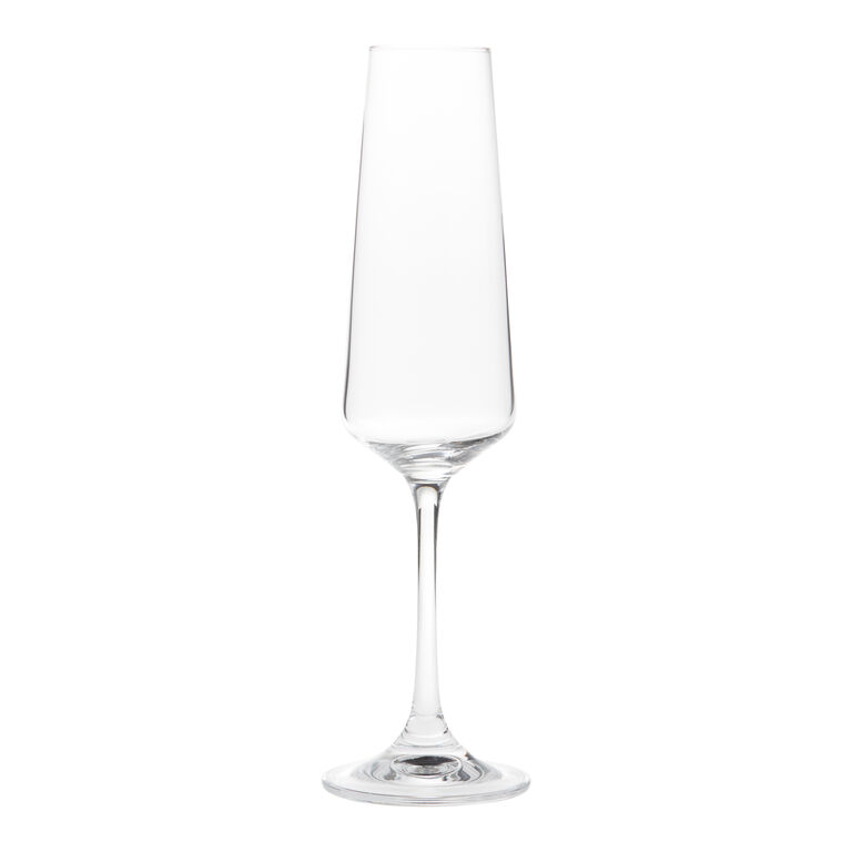 Theo Crystal Champagne Flute image number 1