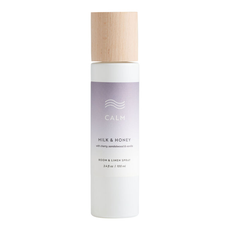 Calm Milk And Honey Scented Room Spray image number 1
