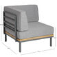Andorra Modular Outdoor Sectional Corner End Chair image number 8