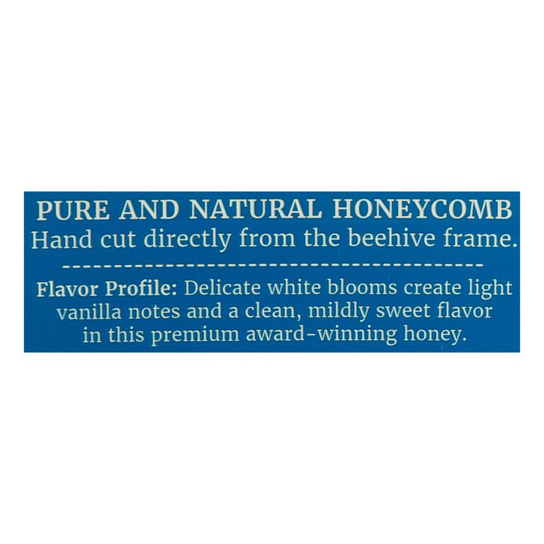 Large Savannah Bee Company Raw Acacia Honeycomb image number 2