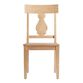 Avila Washed Natural Wood Dining Chairs Set of 2 image number 2