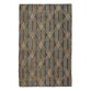 Tustin Charcoal Blue And Natural Geometric Jute Area Rug image number 0