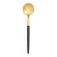 Shay Black And Gold Flatware Collection image number 1