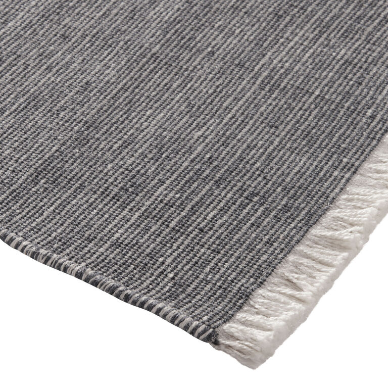 Ojai Two Tone Woven Indoor Outdoor Rug image number 4