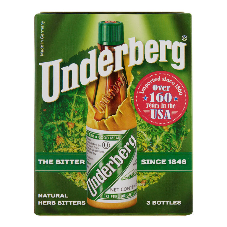 Underberg Mini Herbal Bitters 3 Pack image number 1