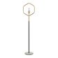 Mave Gold And Black Metal And Marble Floor Lamp image number 0