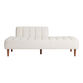 Dalton Dove Gray Channel Back Daybed Lounger image number 2