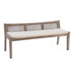 Abacos Rattan Cane Bench image number 0