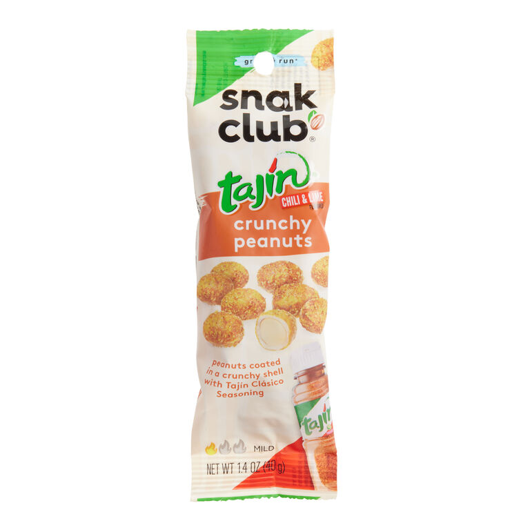 Snak Club Tajin Chili And Lime Crunchy Peanuts Snack Size image number 1