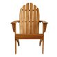 Slatted Wood Adirondack Chair image number 2