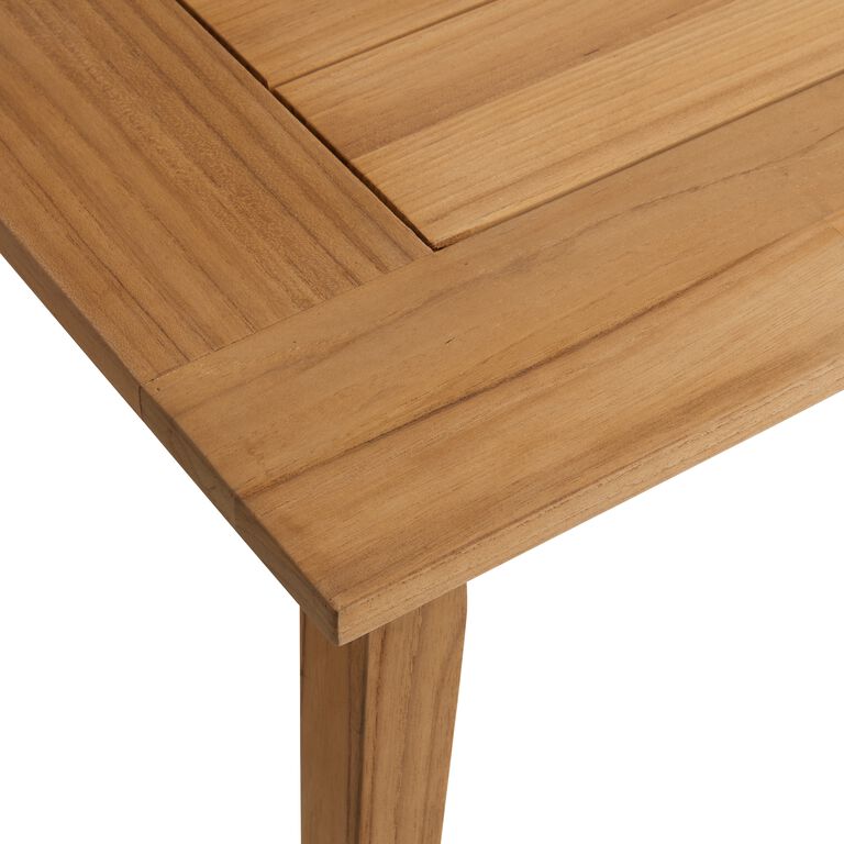 Somers Natural Teak Outdoor Coffee Table image number 3