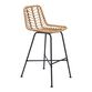 Foley All Weather Wicker Outdoor Barstool Set of 2 image number 0