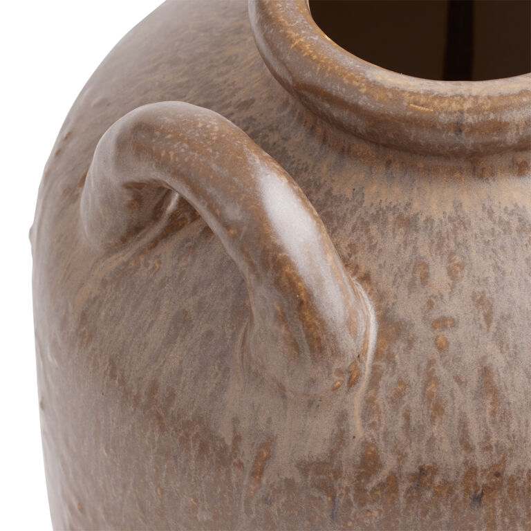Rust Reactive Glaze Ceramic Jug Vase image number 2